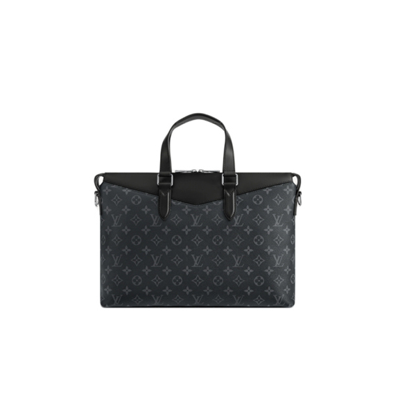 Louis Vuitton Briefcase Explorer Monogram Eclipse Shoulder Bag - Picture 4 of 4
